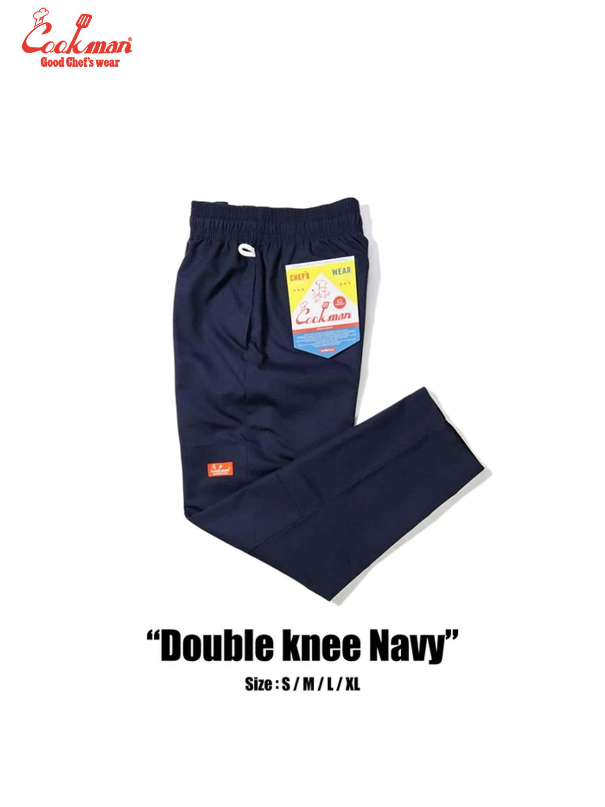 Chef Pants - Double Knee Ripstop : Navy