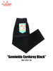 Chef Pants Semiwide- Corduroy : Black