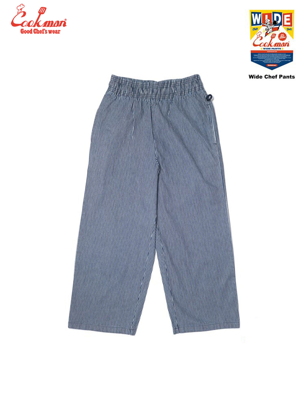 Wide Chef Pants - Hickory : Navy