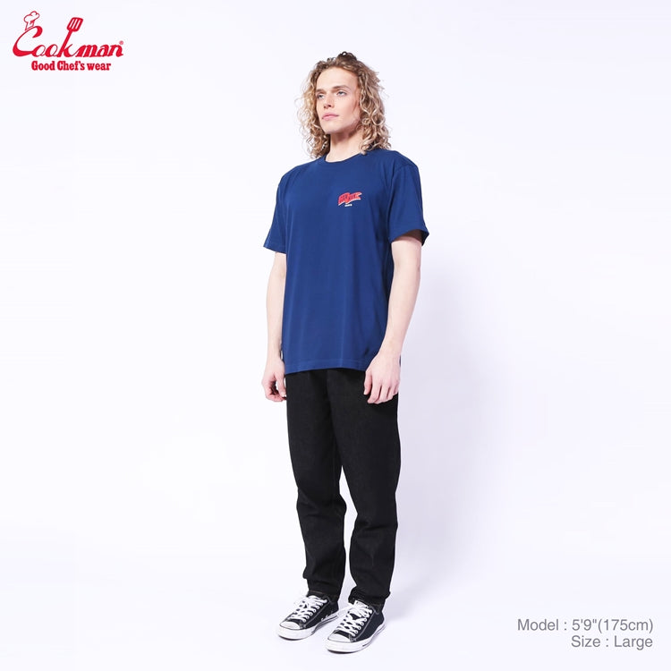 Cookman Tees - Eiffel Tower : Bleu Marine