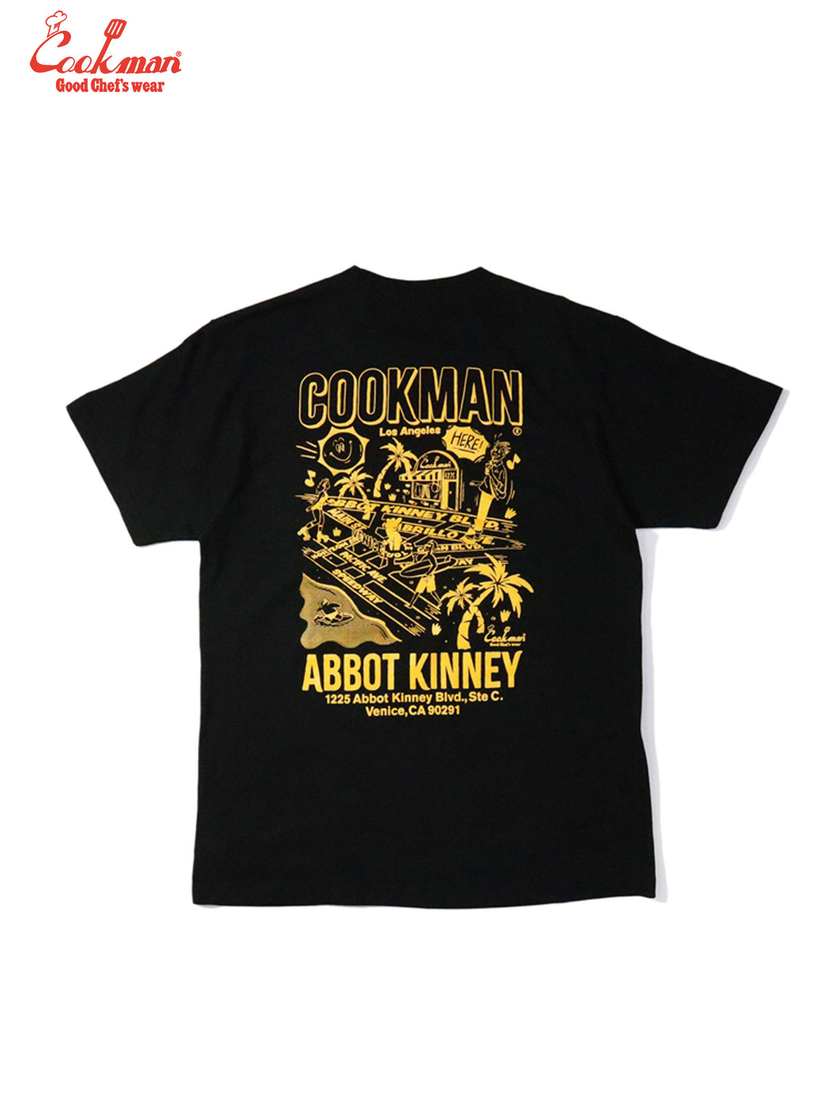 Tees - Abbot Kinney Street : Black