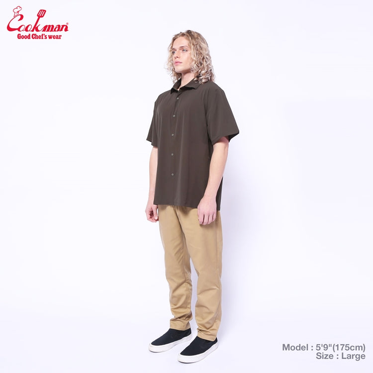 Cookman Work Shirts Short Sleeve Light - Olive