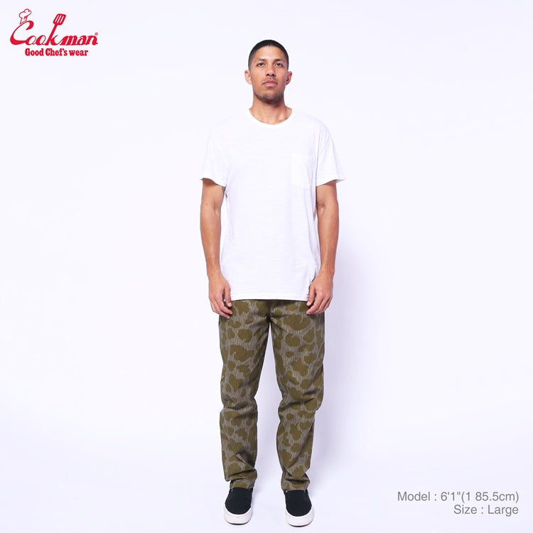 Cookman Chef Pants - Raindrop Camo : Green