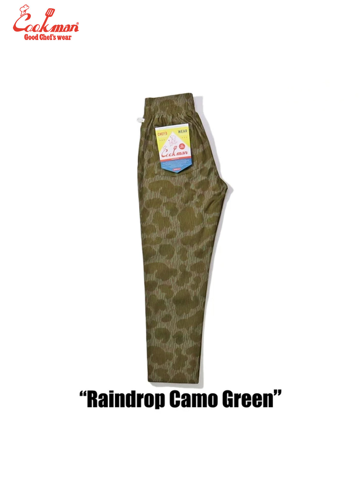 Chef Pants - Raindrop Camo : Green