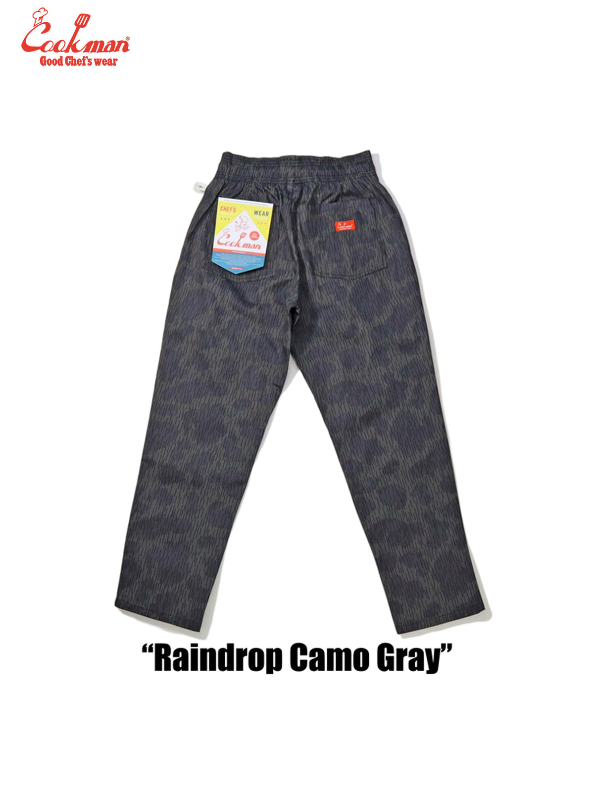 Chef Pants - Raindrop Camo : Gray