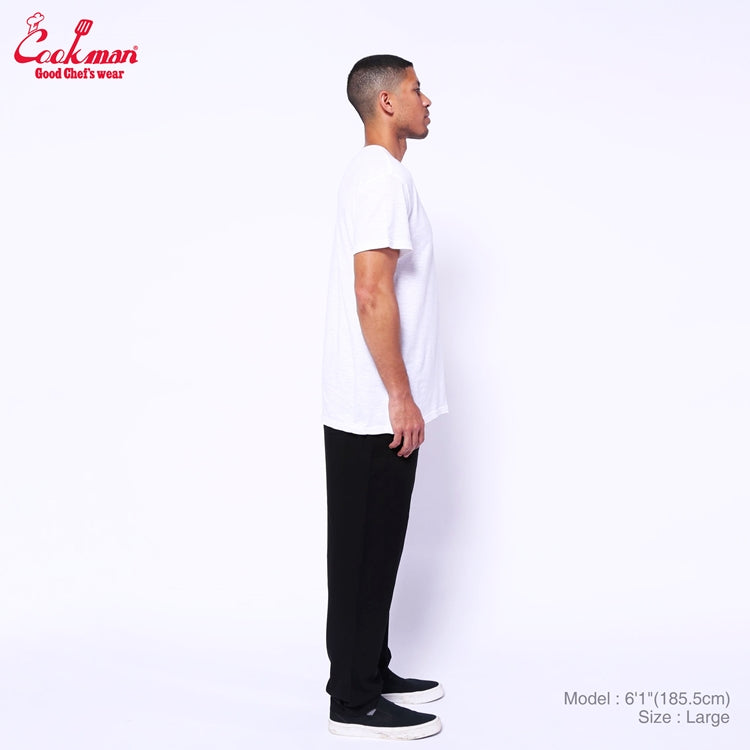 Cookman Chef Pants - Linen : Black