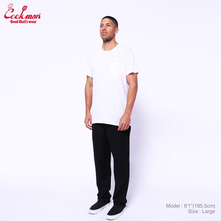 Cookman Chef Pants - Linen : Black