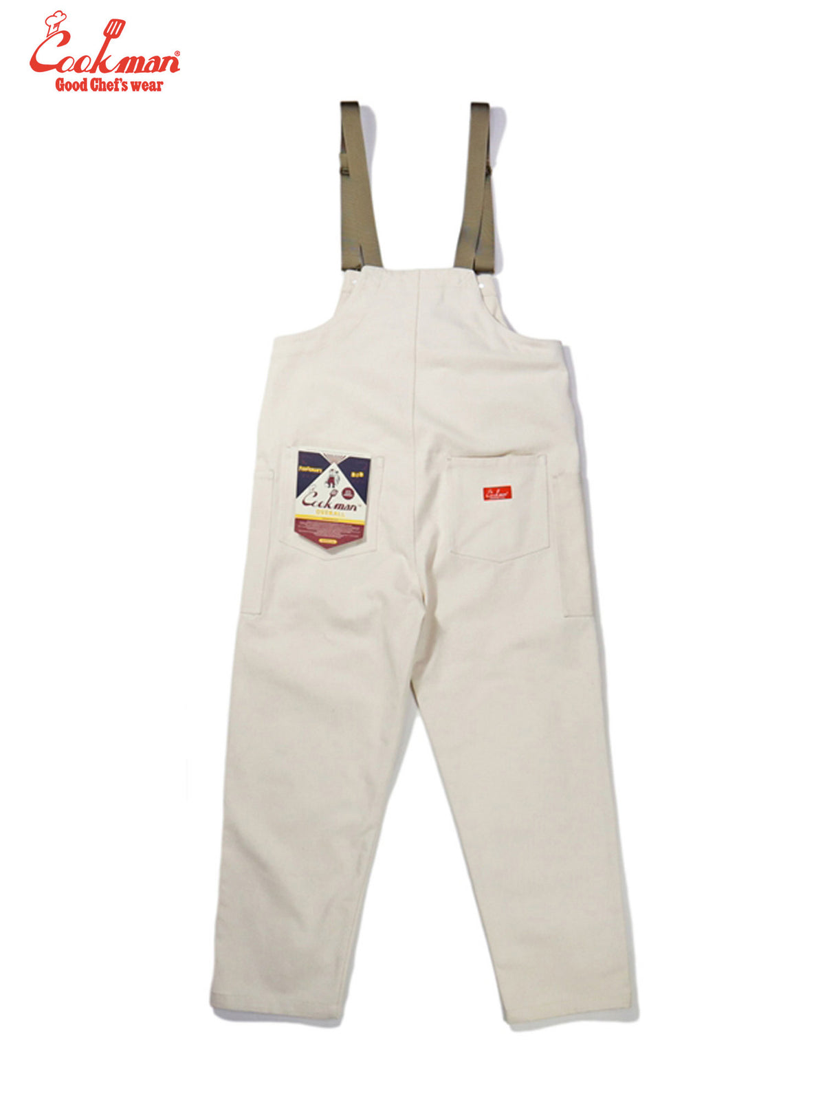 Fisherman's Bib Overall - Denim : Natural