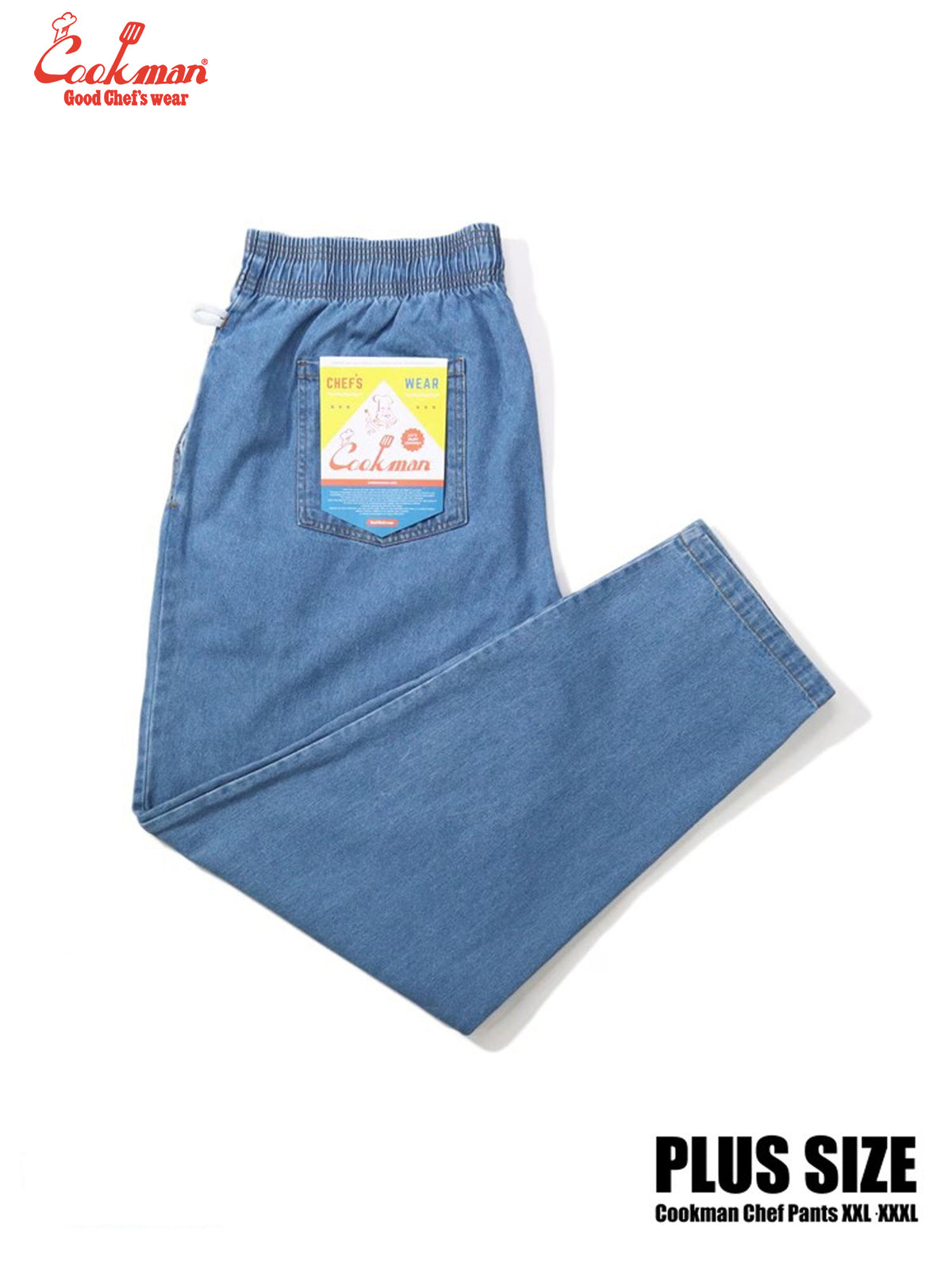 Chef Pants - Denim : Light Blue