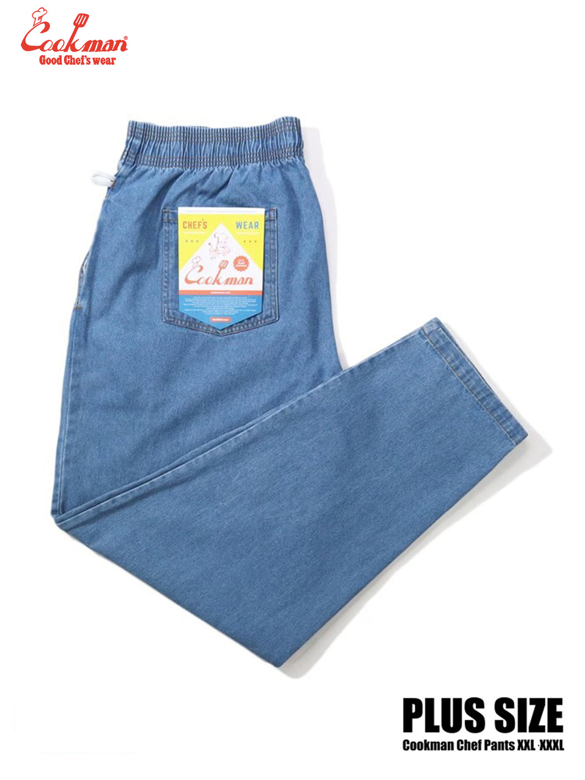 Chef Pants - Denim : Light Blue