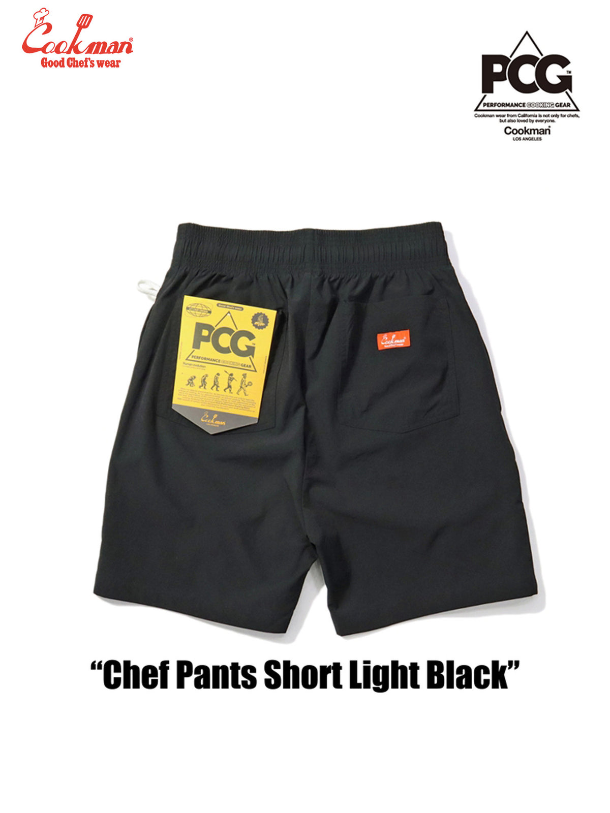 Chef Short Pants  Light : Black