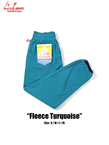 Chef Pants - Fleece : Turquoise