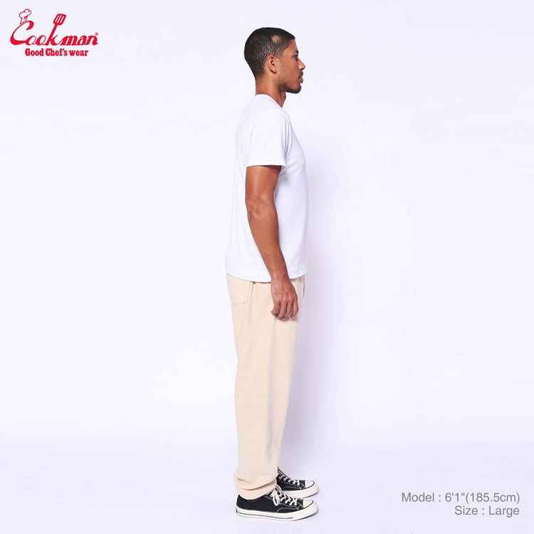 Cookman Chef Pants - Fleece : Cream