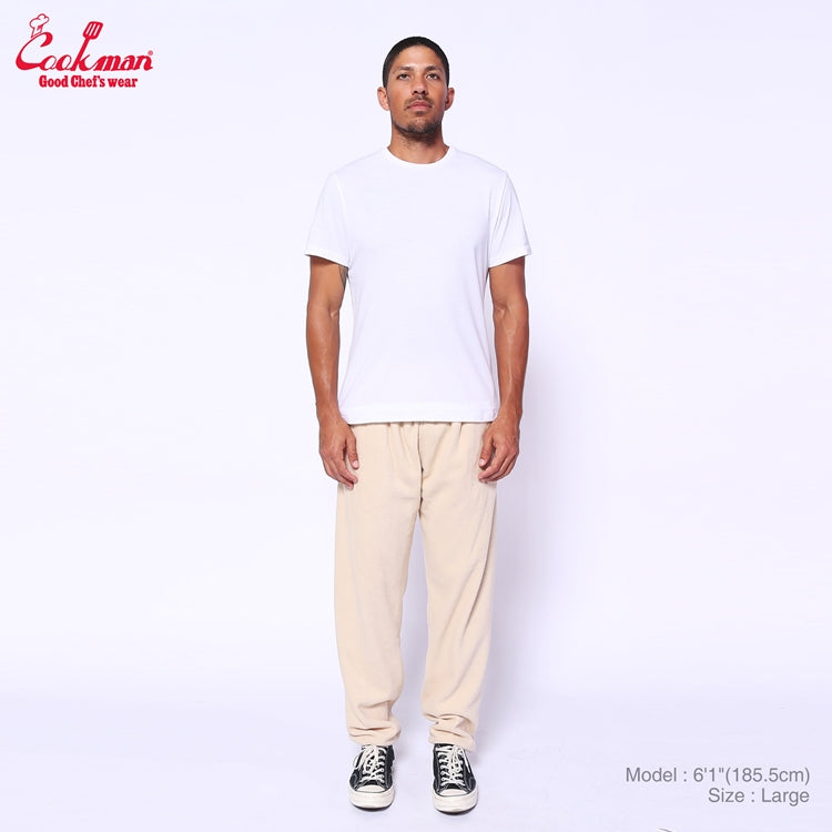 Cookman Chef Pants - Fleece : Cream