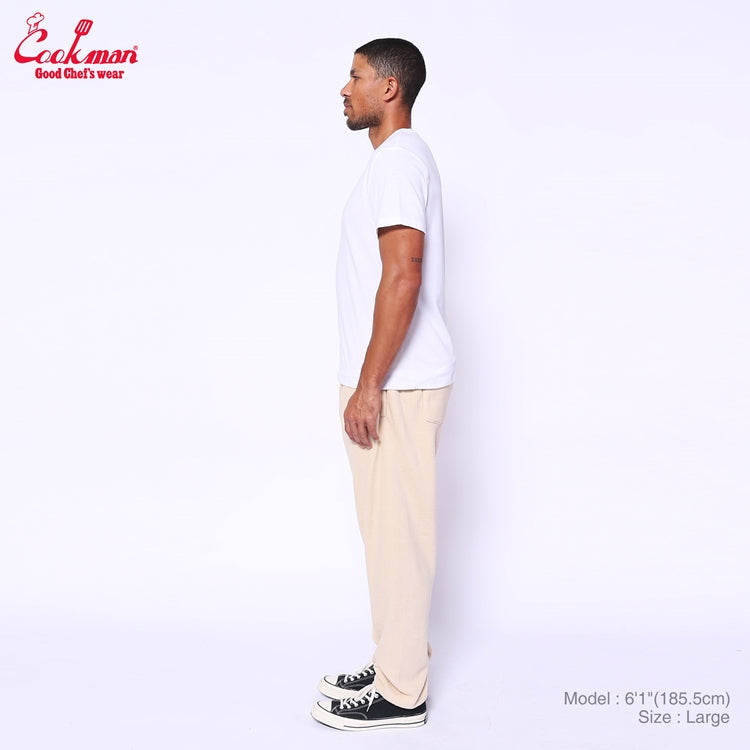 Cookman Chef Pants - Fleece : Cream