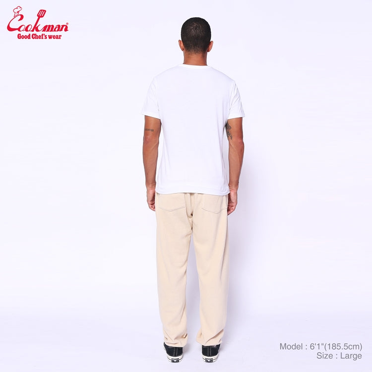 Cookman Chef Pants - Fleece : Cream