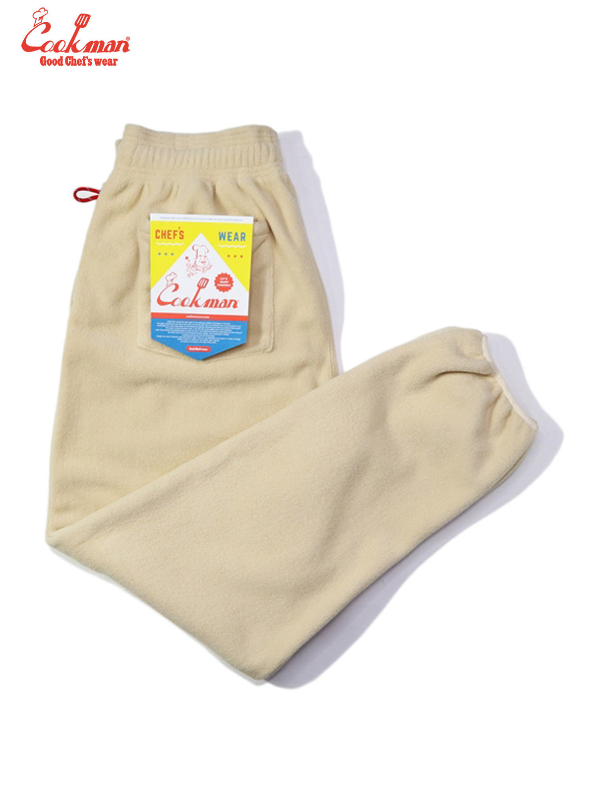 Chef Pants - Fleece : Cream