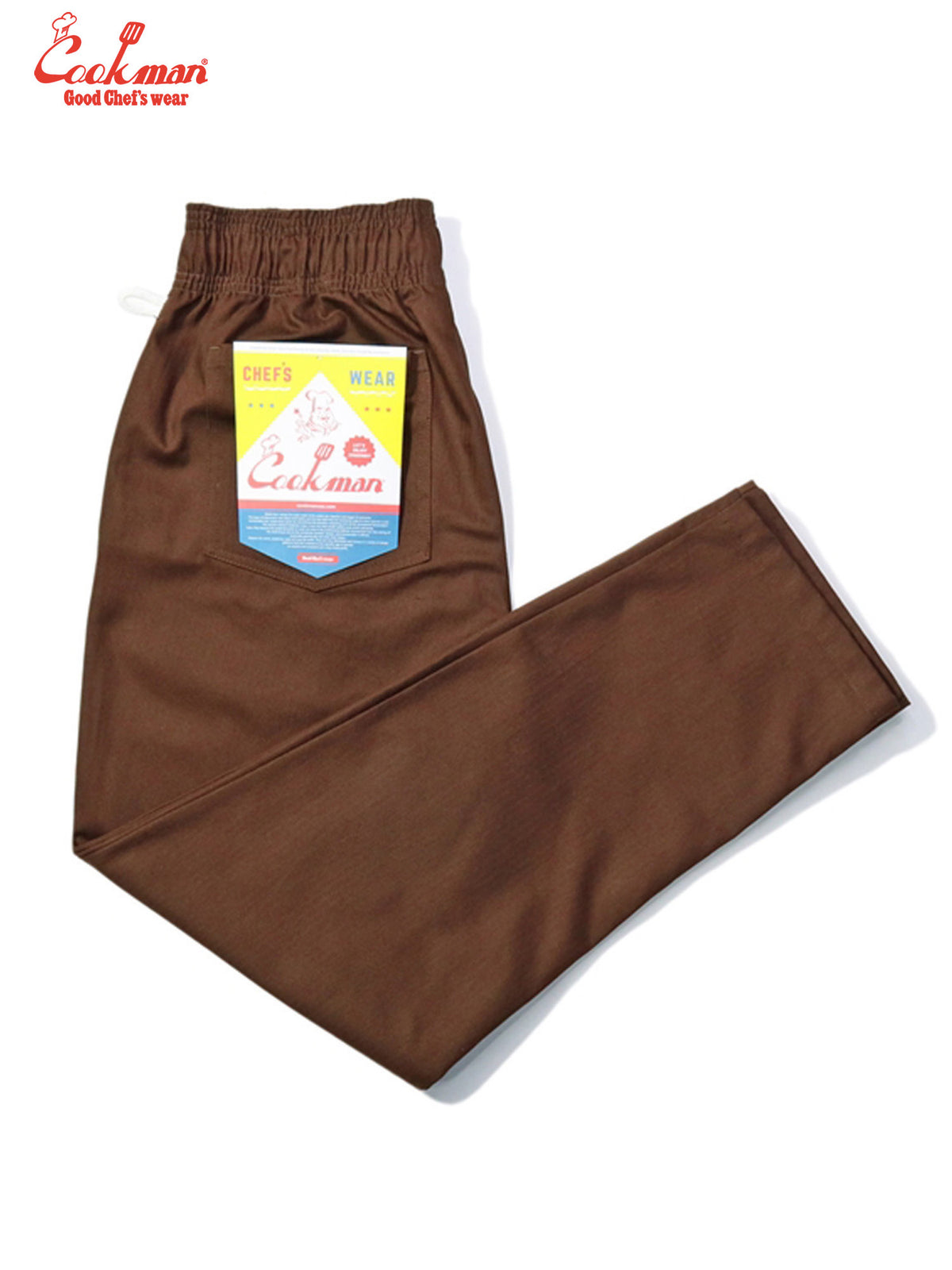 Chef Pants - Herringbone : Chocolate