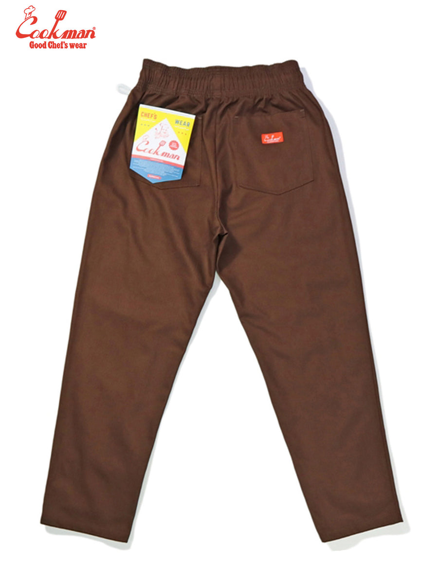 Chef Pants - Herringbone : Chocolate