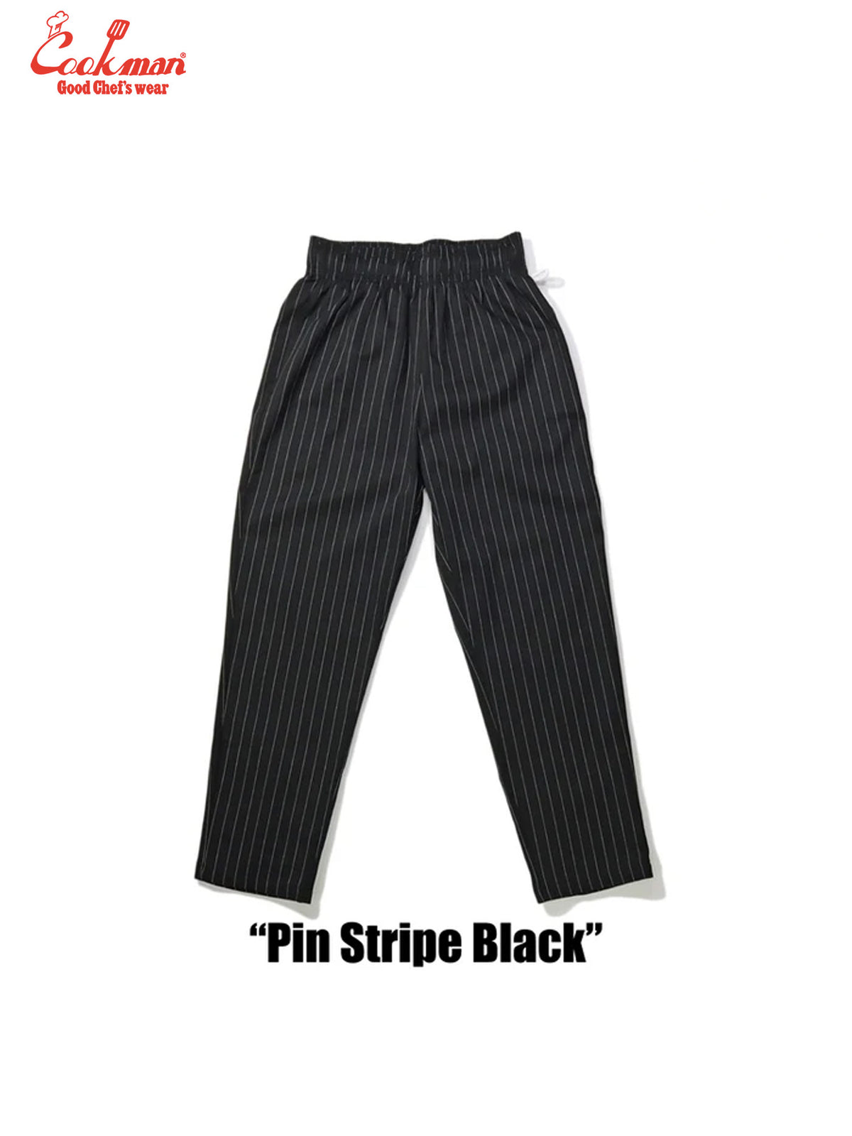 Chef Pants - Pin Stripe : Black