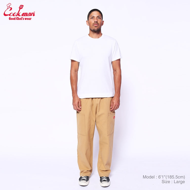 Cookman Chef Pants Semiwide - Front Pocket Duck Canvas : Peanuts