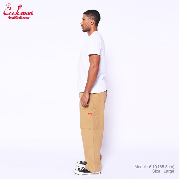 Cookman Chef Pants Semiwide - Front Pocket Duck Canvas : Peanuts