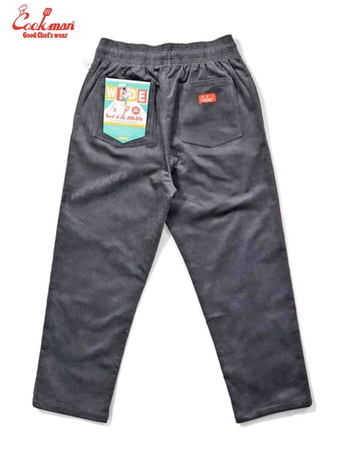 Chef Pants Semiwide - Corduroy : Charcoal