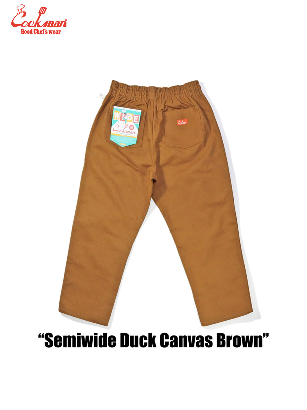 Chef Pants Semiwide - Duck Canvas : Brown