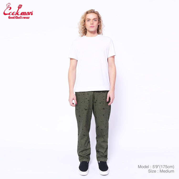 Cookman Chef Pants - Sauce Splash Camo : Olive