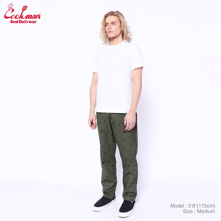 Cookman Chef Pants - Sauce Splash Camo : Olive