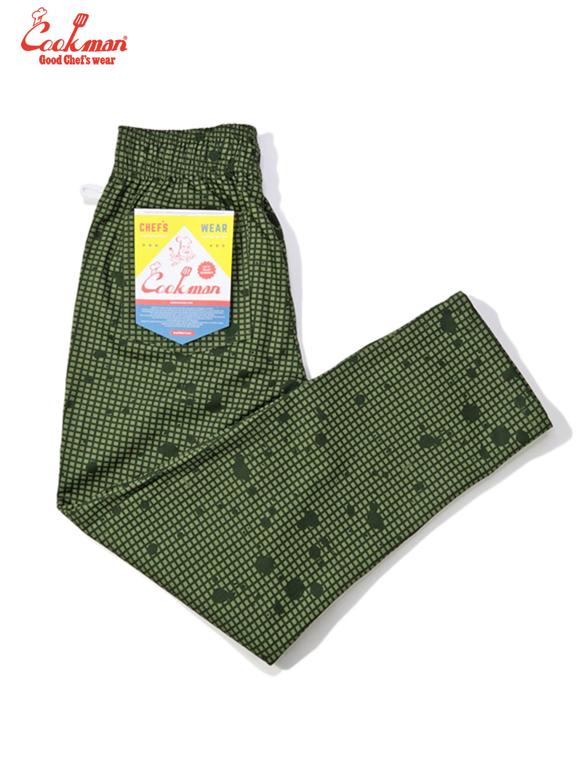 Chef Pants - Sauce Splash Camo : Olive