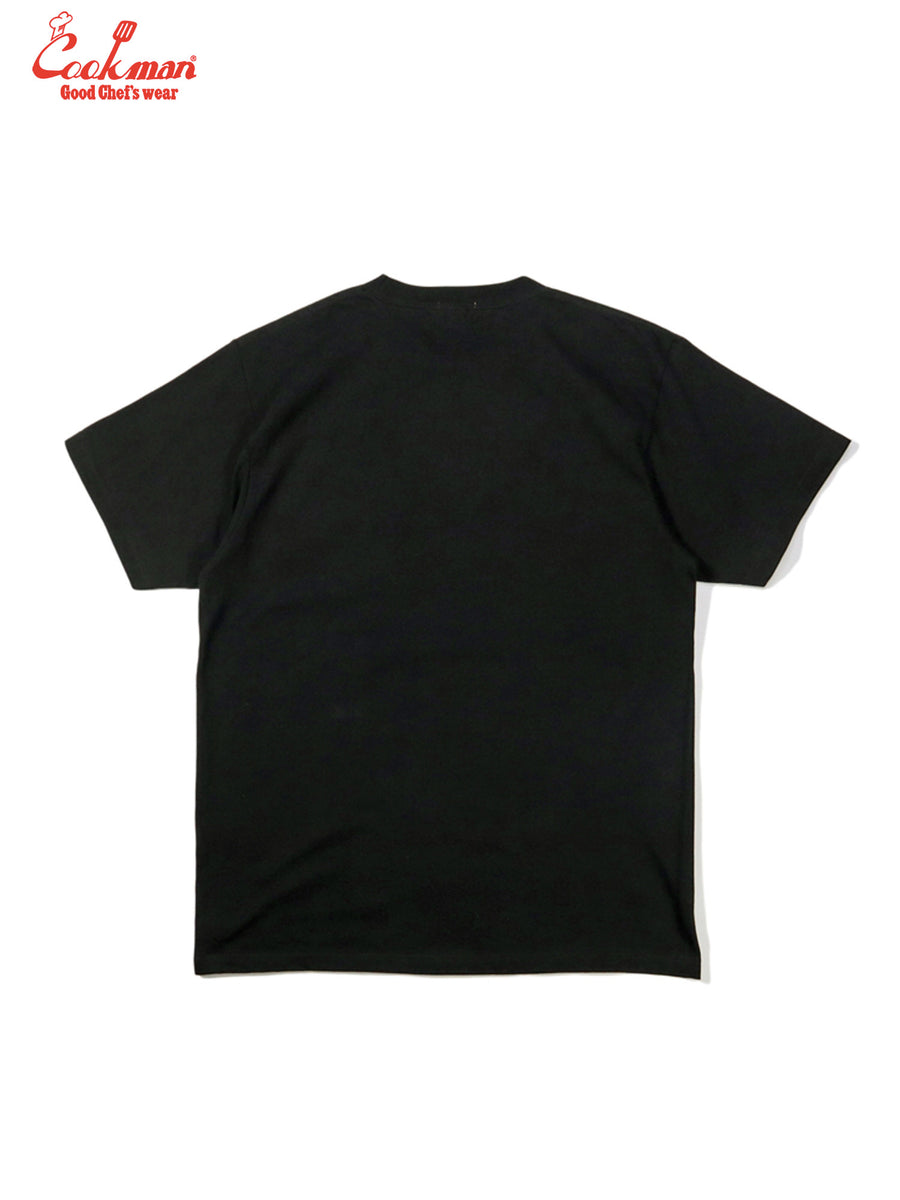 Embroidery Tees - Restaurant : Black