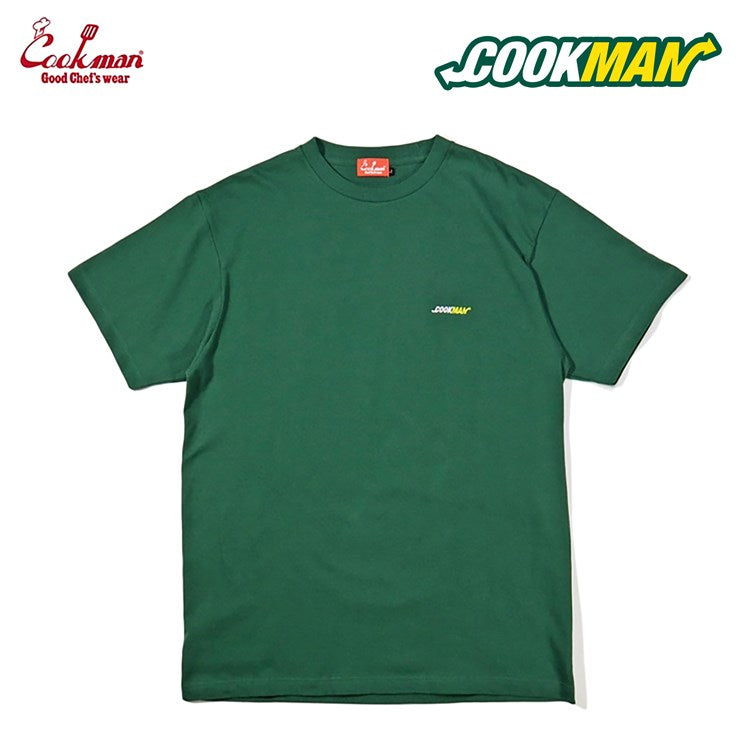 Embroidery Tees - Cafe : Dark Green