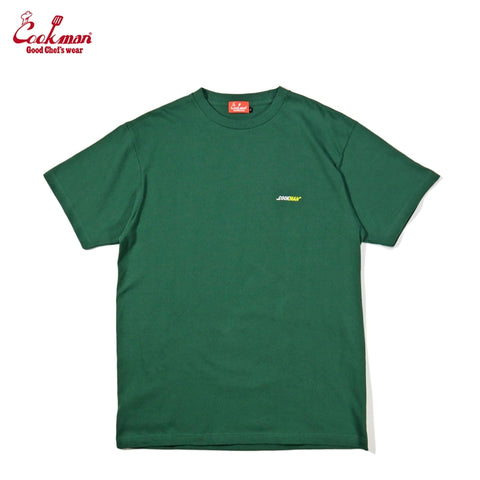 Cookman Embroidery Tees - Cafe : Dark Green