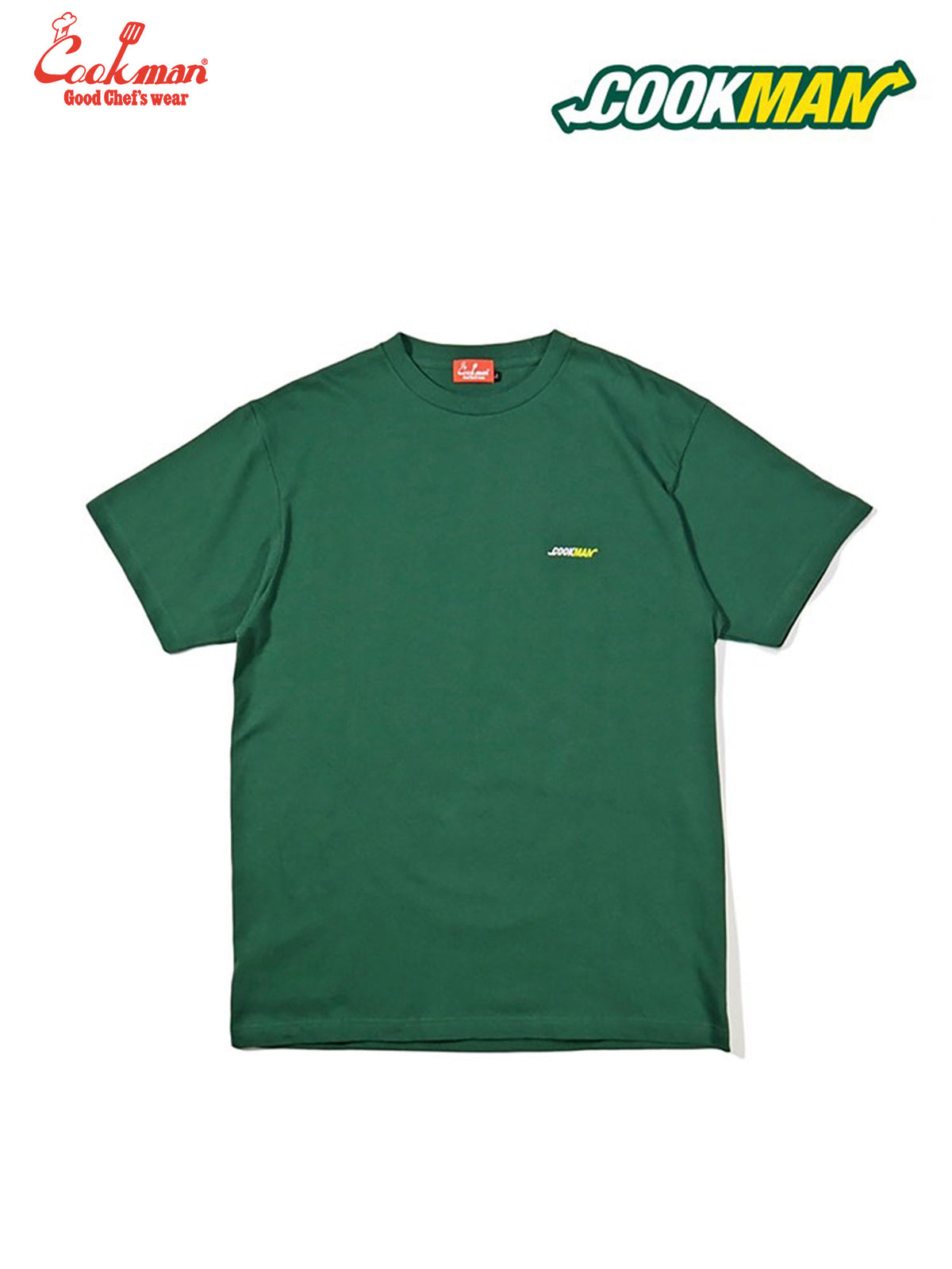 Embroidery Tees - Cafe : Dark Green