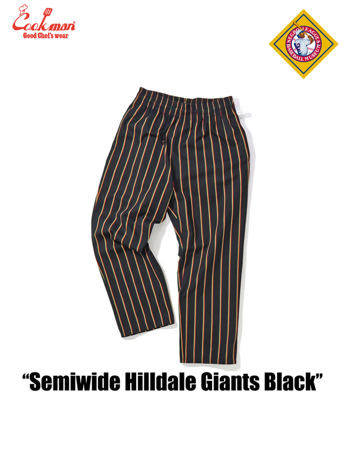 Chef Pants Semiwide - Hilldale Giants Black