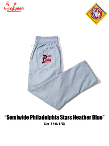 Chef Pants Semiwide - Philadelphia Stars Heather Blue