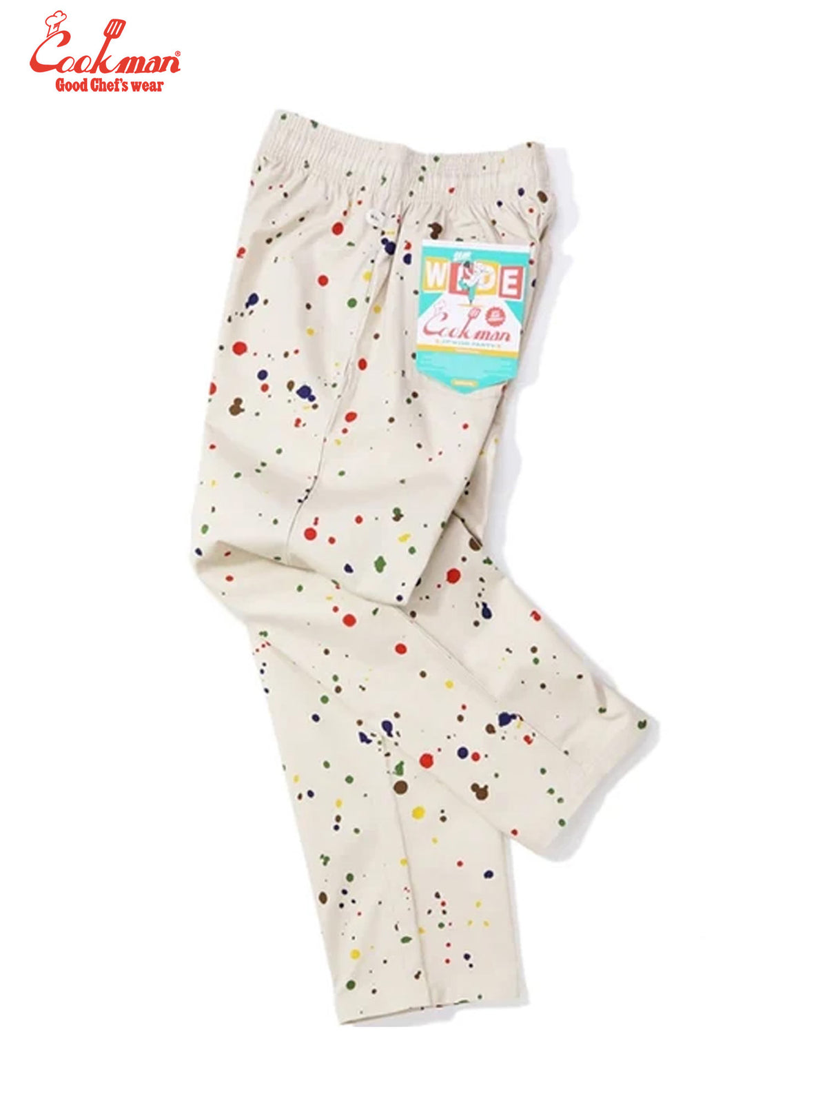 Chef Pants Semiwide -  Sauce Splash : Beige