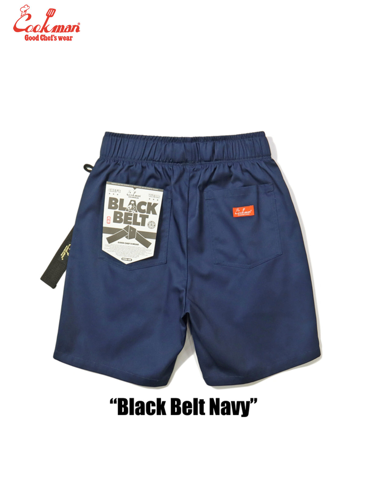 Chef Short Pants - Black Belt : Navy
