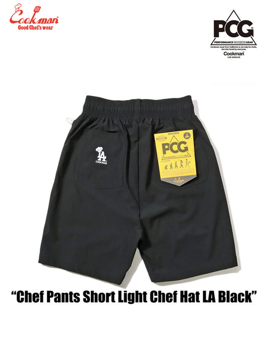 Chef Short Pants Light - Chef Hat LA : Black