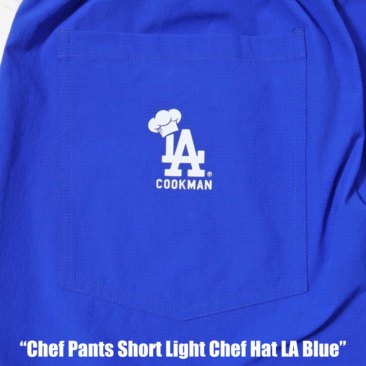 Cookman Chef Short Pants Light - Chef Hat LA : Blue