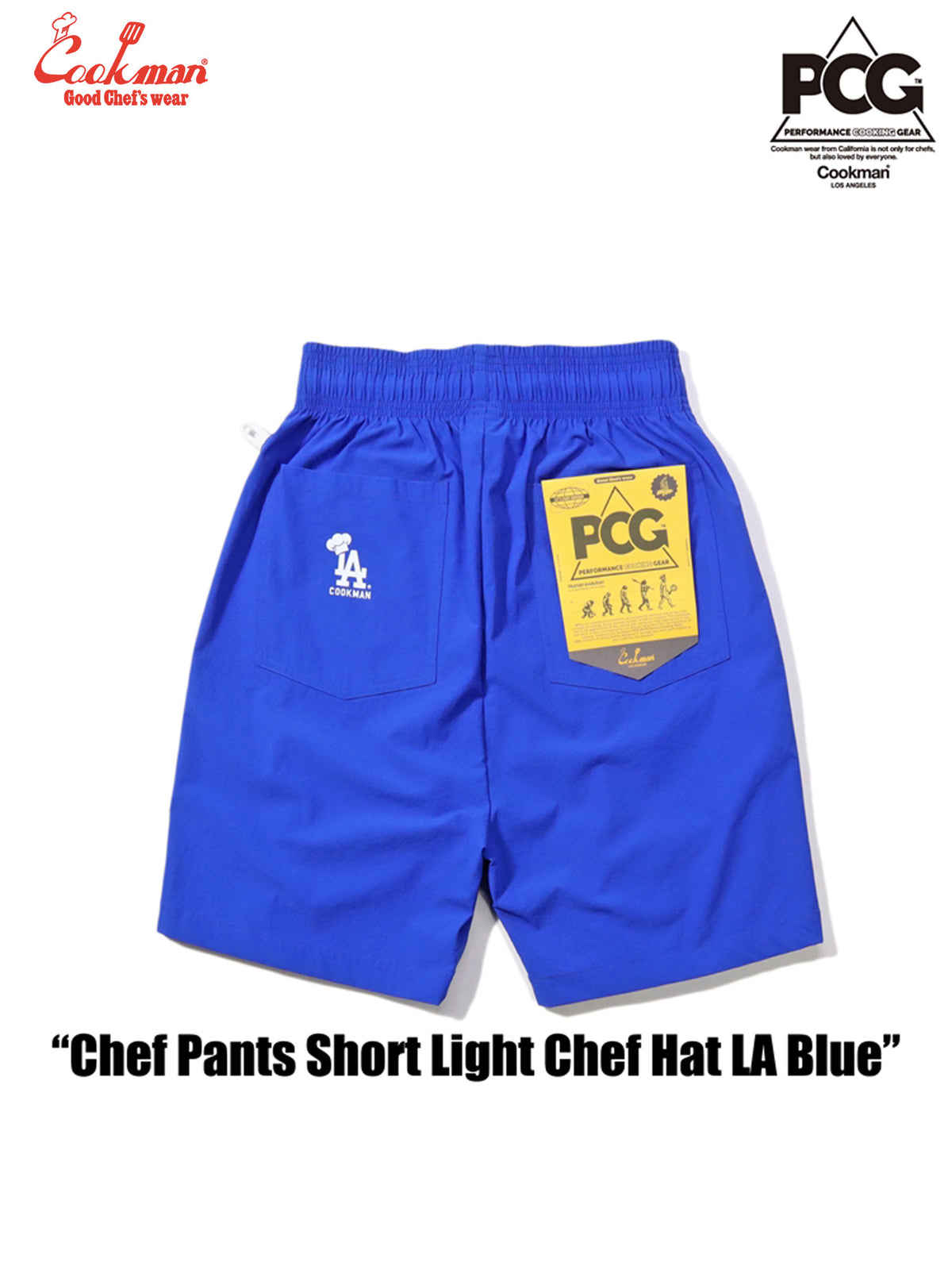 Chef Short Pants Light - Chef Hat LA : Blue