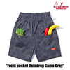 Cookman Chef Short Pants Front Pocket - Raindrop Camo : Gray