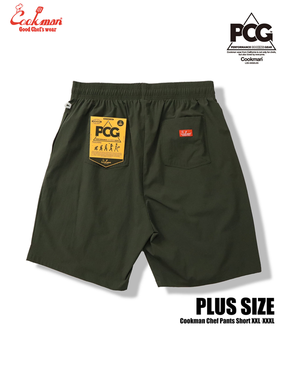 Chef Short Pants Light : Olive
