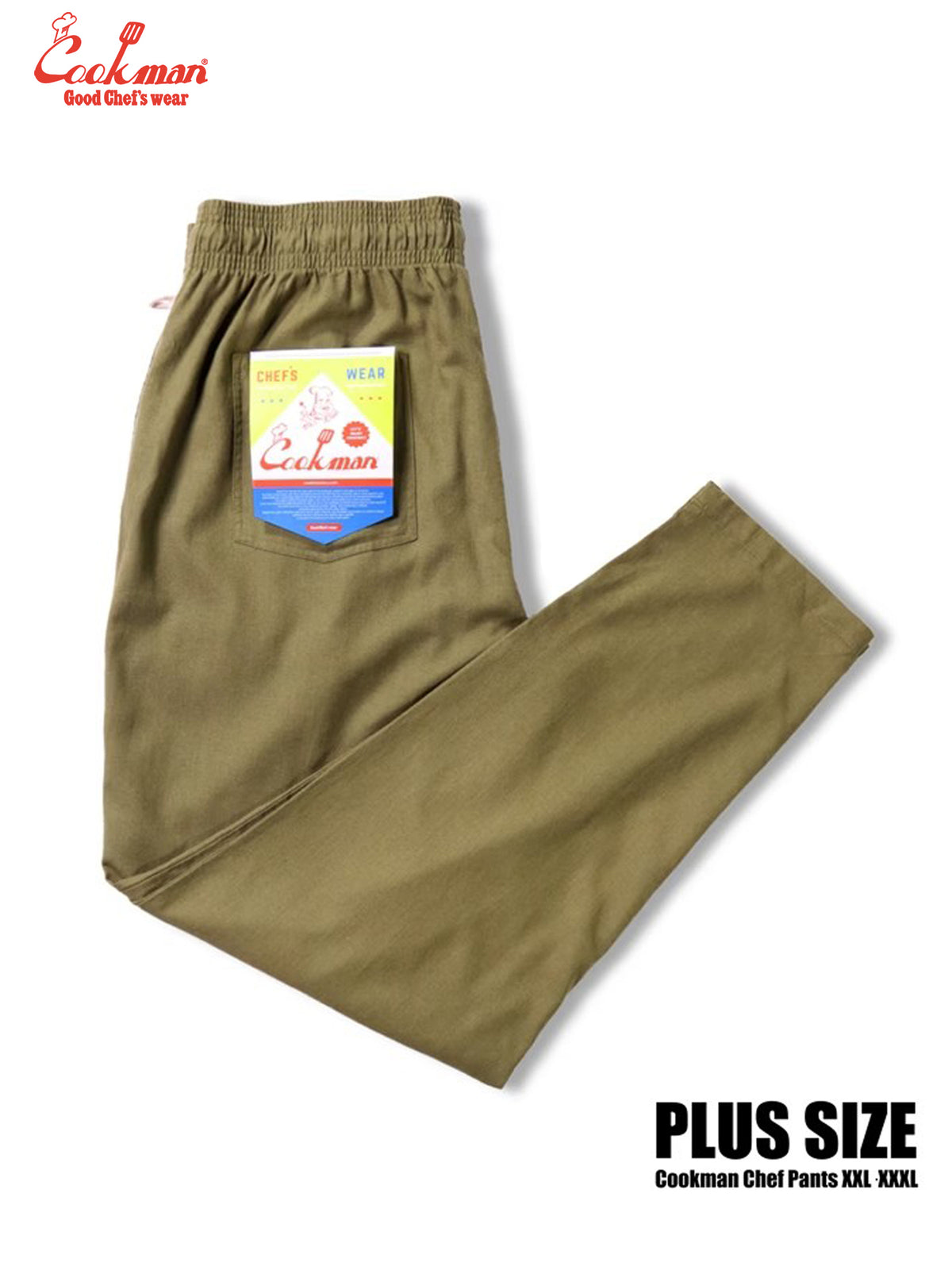 Chef Pants - Linen : Olive