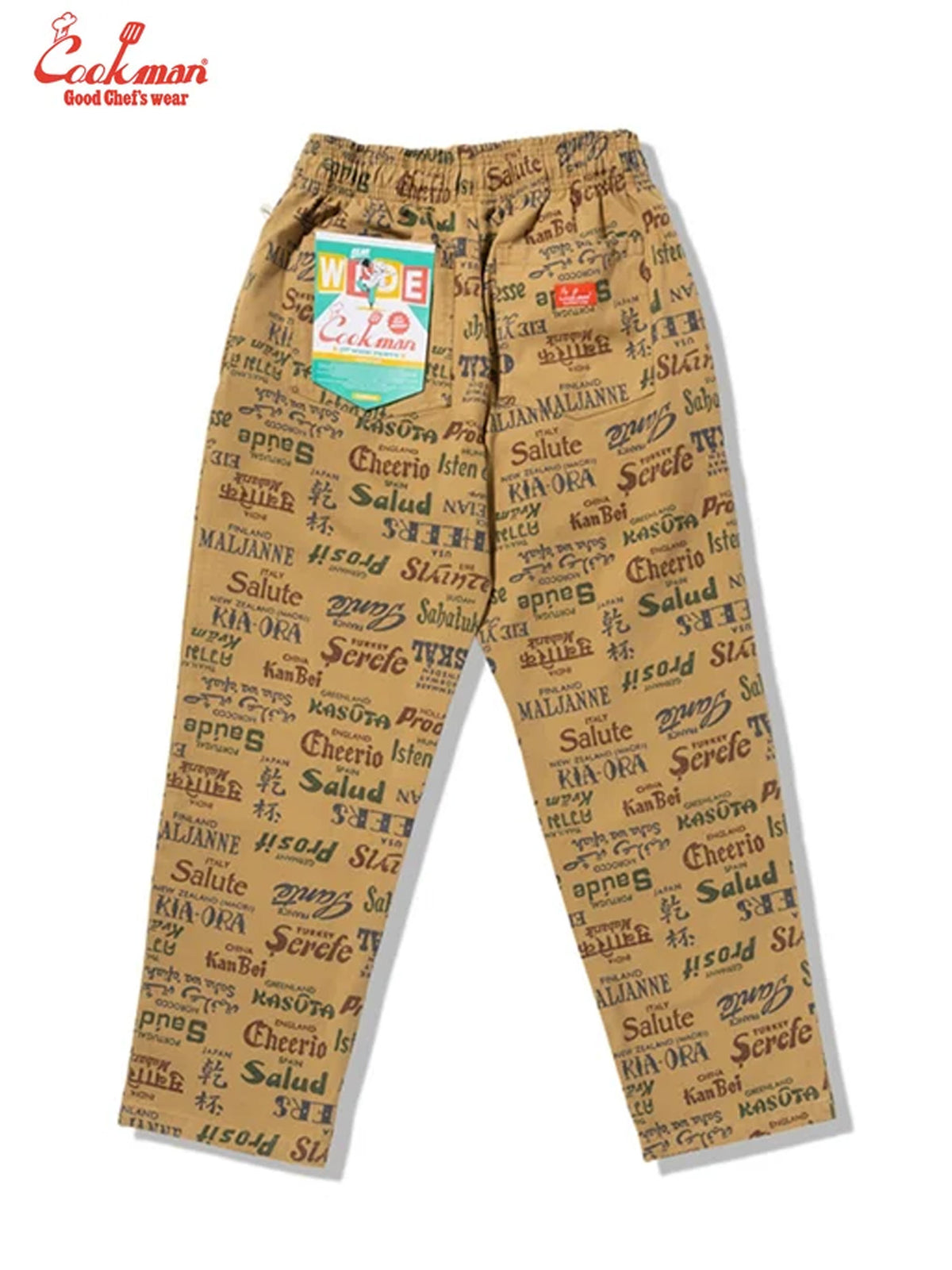 Chef Pants Semiwide -  Washed Duck Canvas Cheers