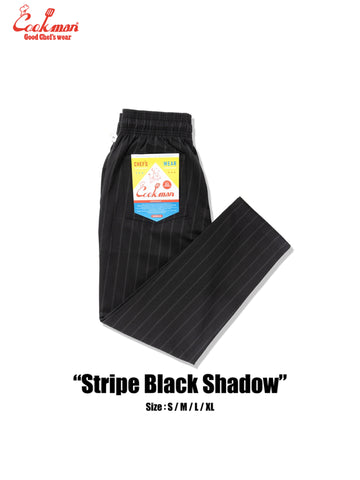 Chef Pants - Stripe Black shadow