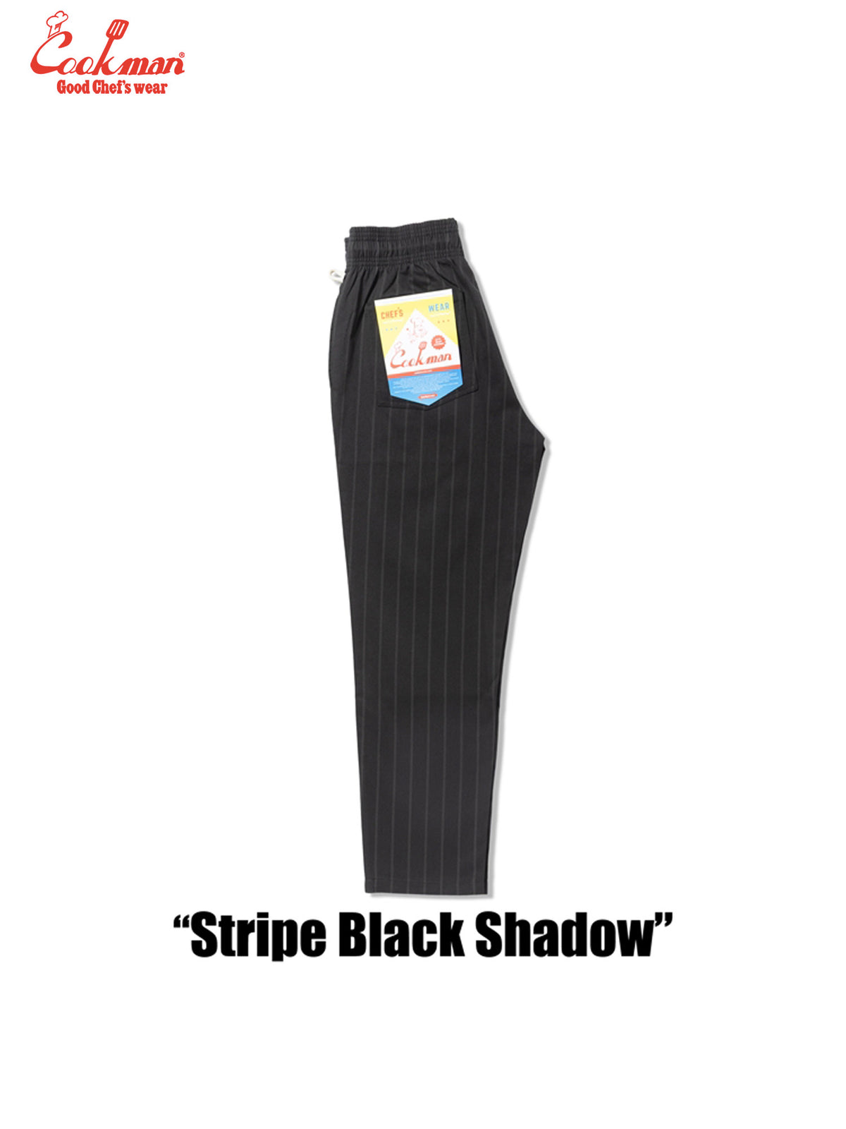Chef Pants - Stripe Black shadow