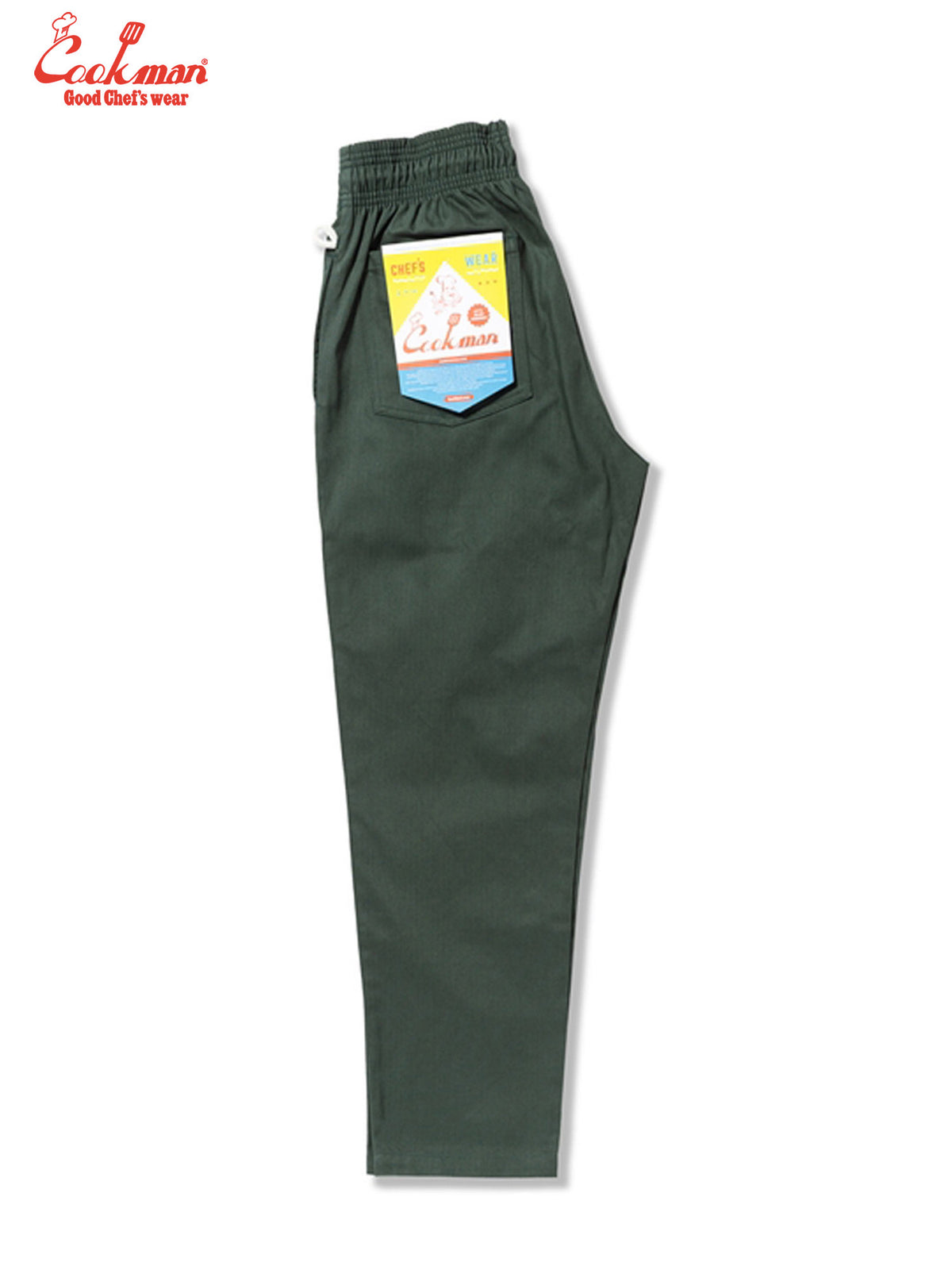 Chef Pants - Herringbone : Evergreen