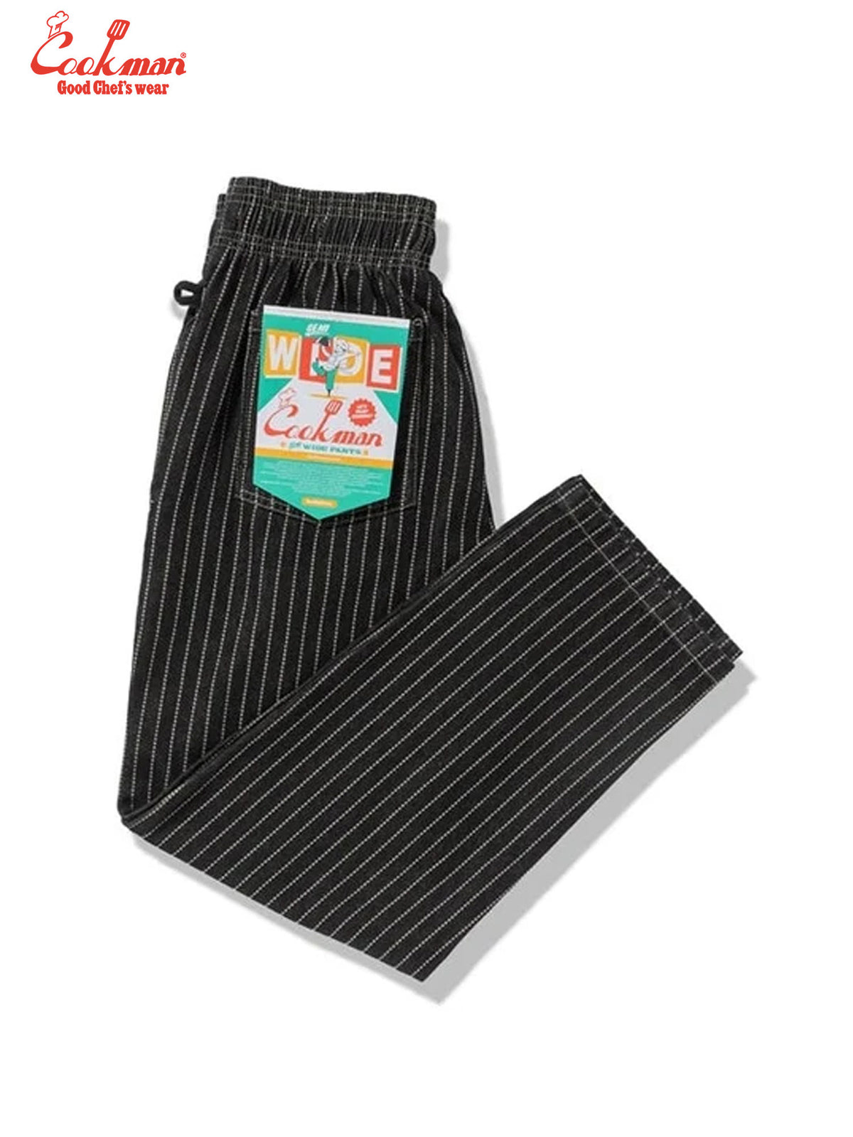 Chef Pants Semiwide -  Wabash Denim : Black